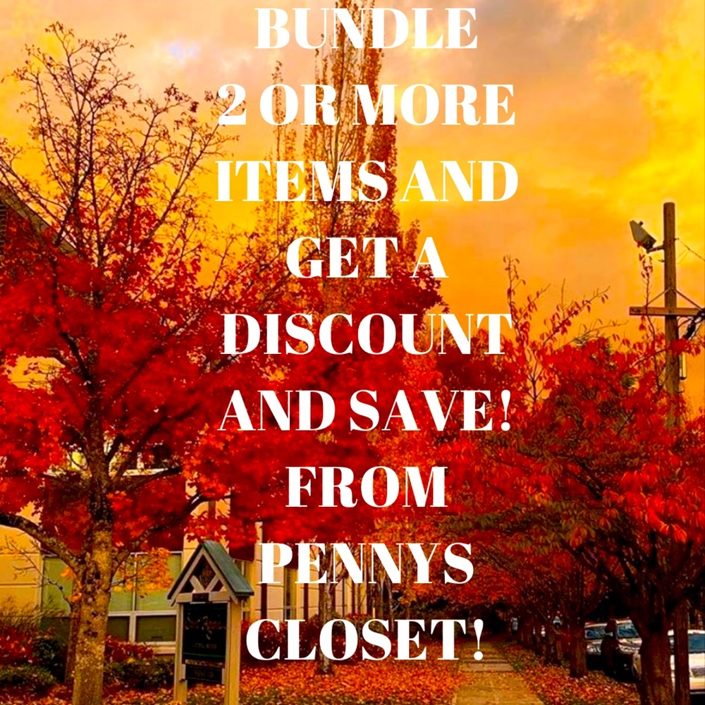 Bundle 2 or more items and save with a discount.